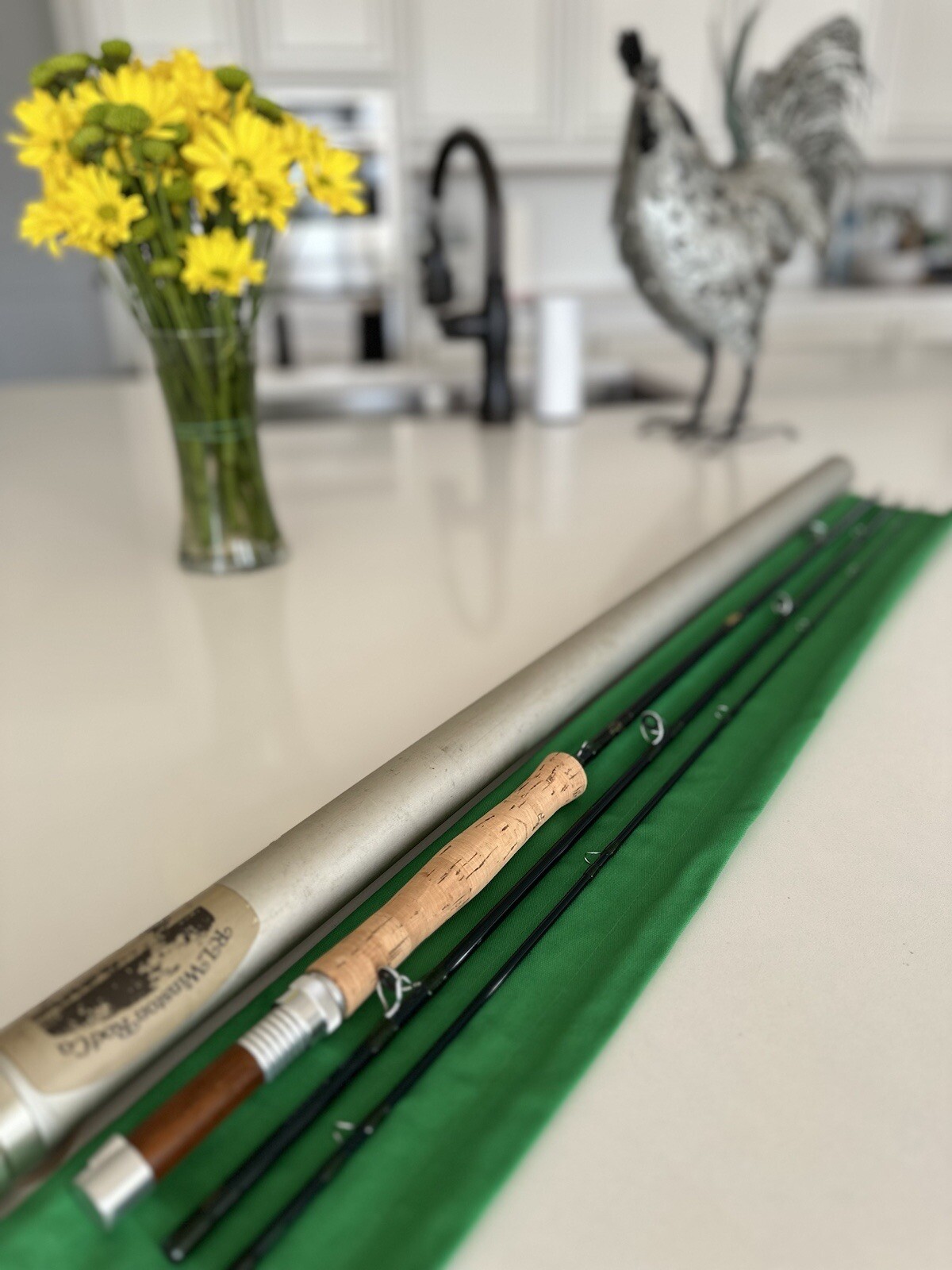 **BEAUTIFUL** RL WINSTON 8wt 9’ft~3pc FlyRod! LOW SERIAL # 7785￼￼🔥