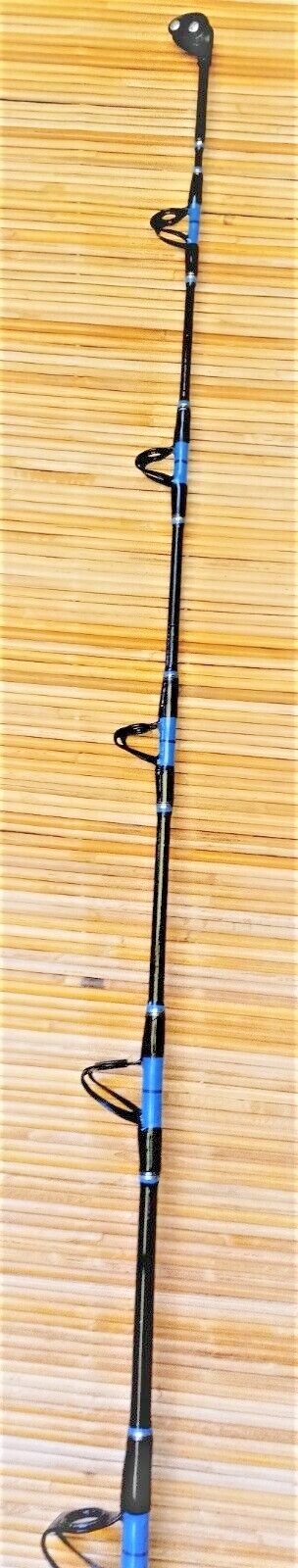 NEW SEEKER 660H 30-80LBS 6 FT CUSTOM NEWLY WRAPPED CONVENTIONAL ROD #S-72