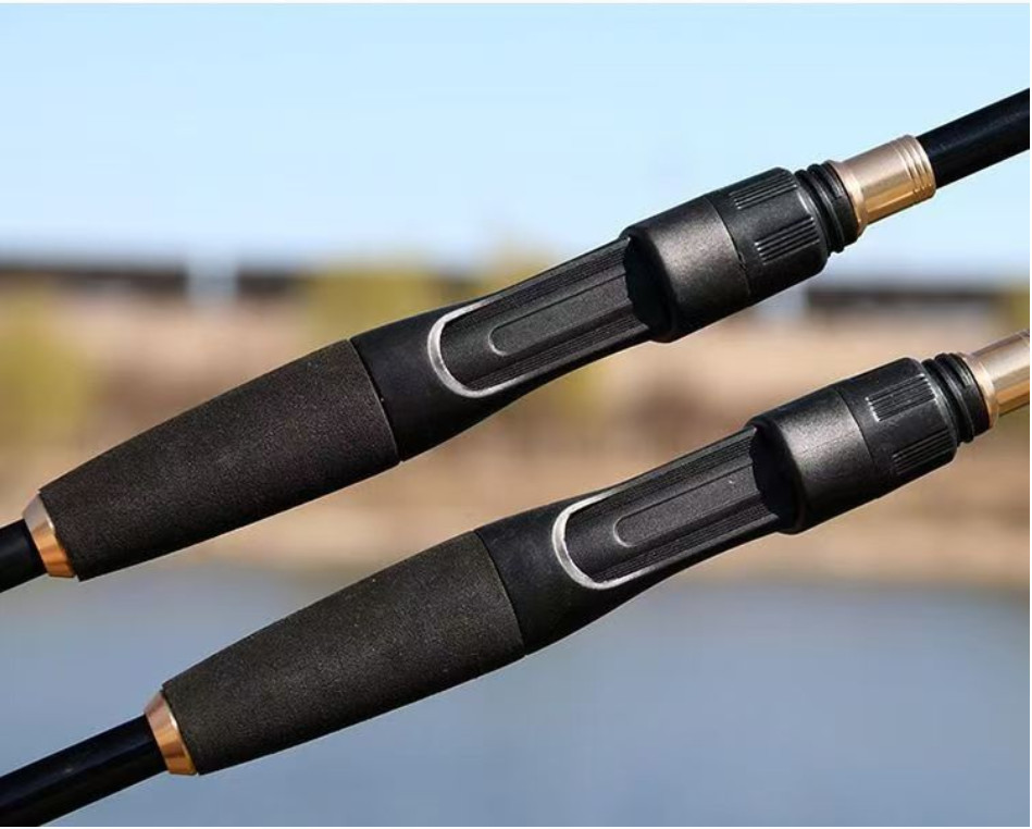 Ultra-Light Fishing Rod Carbon Fiber Spinning Casting Pole Handle Telescopic Sea