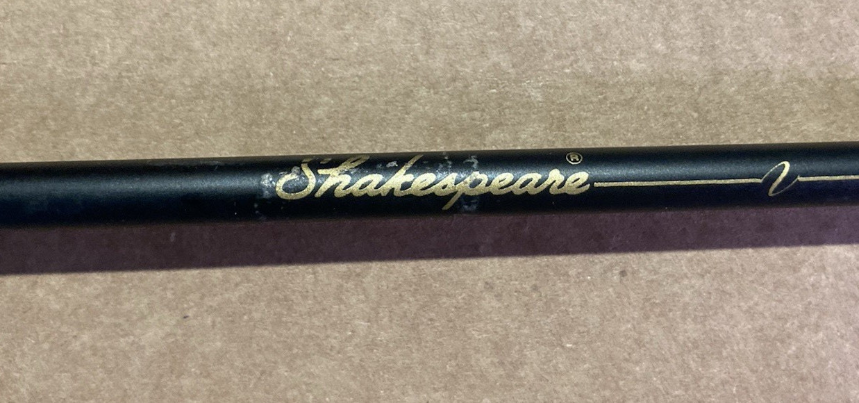 Shakespeare Alpha Graphite Ultralite 2-Piece Spinning Rod Perfect For Panfish