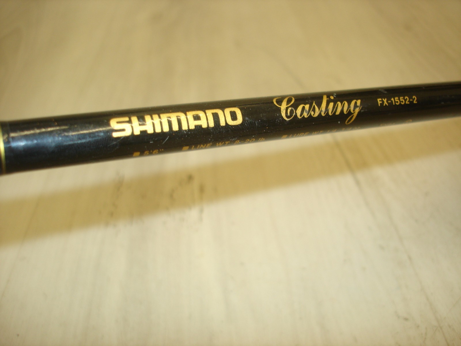 Shimano FX-1552-2 Casting Fishing Rod, 5’6″ 2 Piece 8-20 lb
