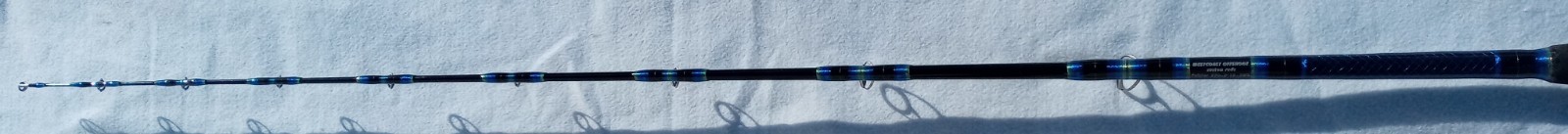 Calstar Black West Coast Rod BWC-270C Custom Wrapped by WESTCOAST CUSTOM RODS