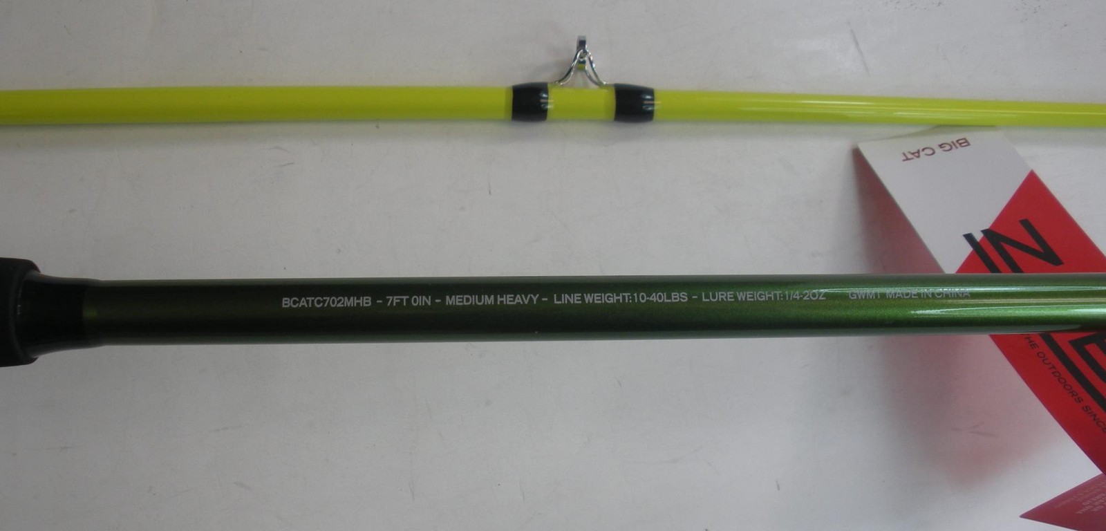 Zebco 2141432 BCATSC702MHB 808 Bigcat 7 Ft Medium-Heavy Action Rod Combo