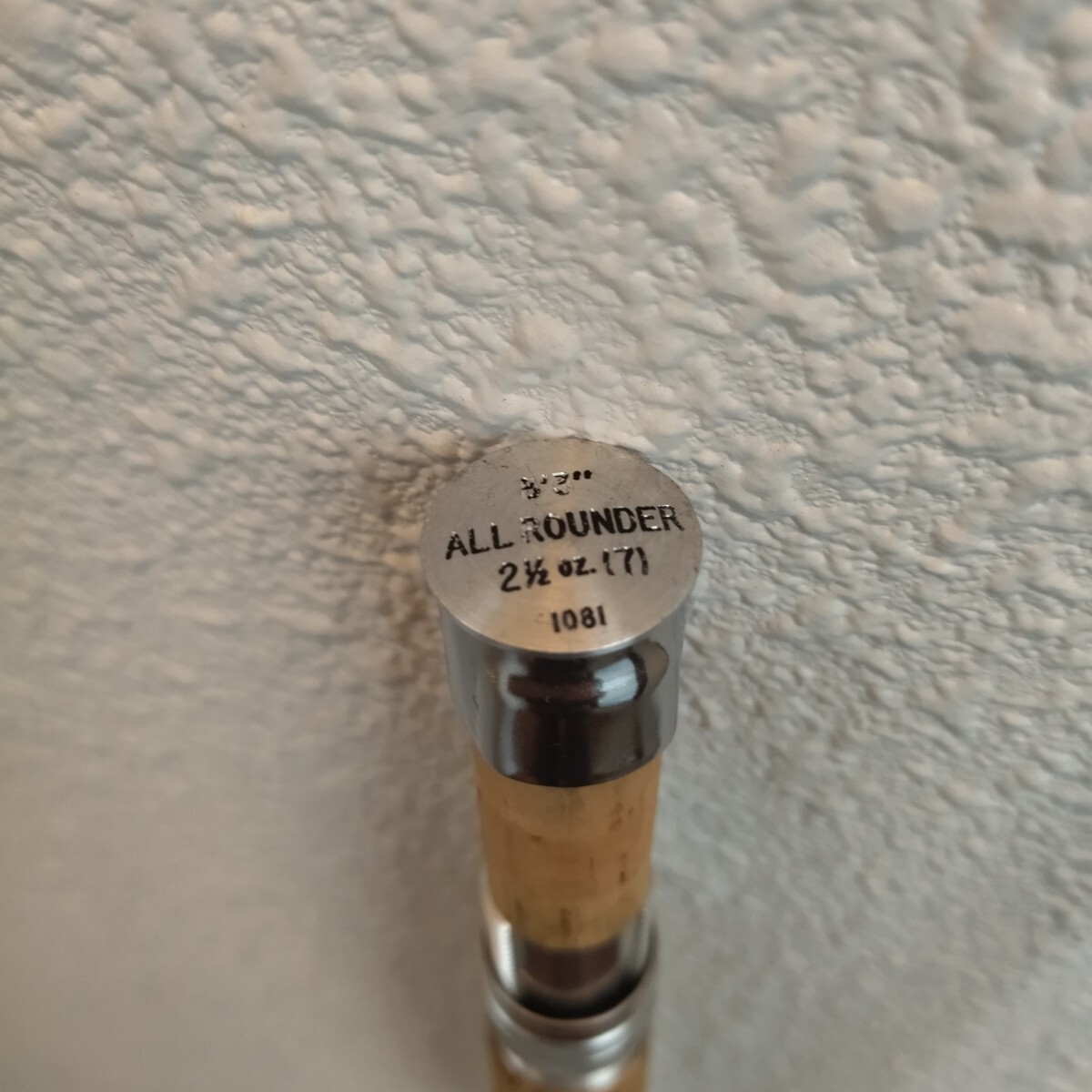 Rare early model used Orvis Graphite ALL ROUNDER 8’3″ #7 fly rod