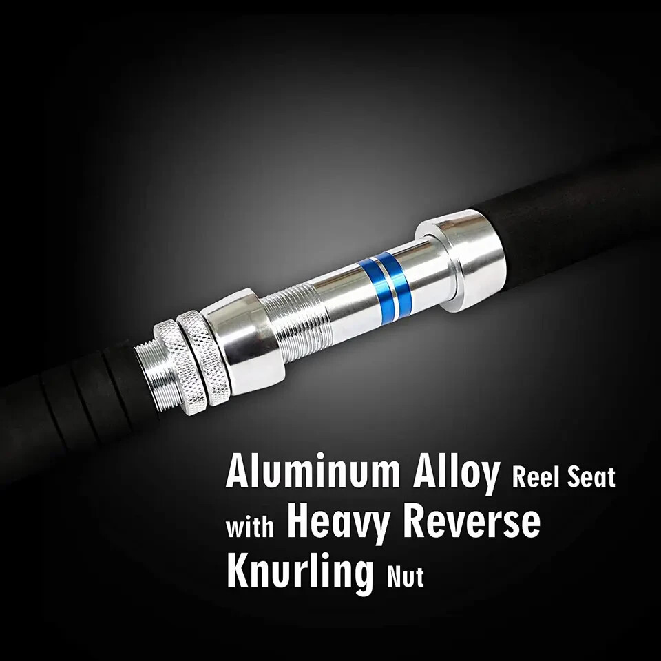 1Pc 2Pc Saltwater Offshore Trolling Rod Big Game Conventional Boat Fishing Pole