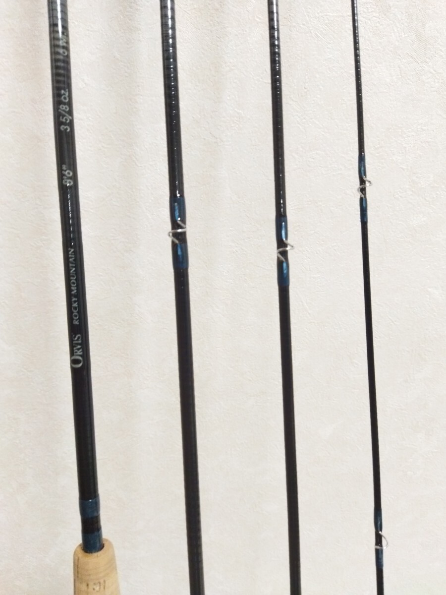 *Used, excellent condition* ORVIS ROCKY MOUNTAIN 8/6 #6 4-piece pack rod