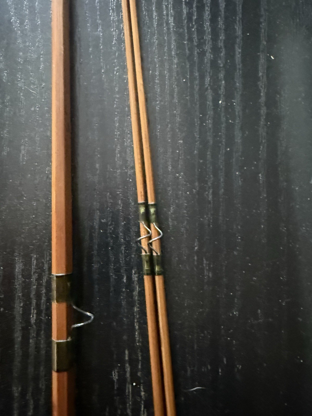 R. D. Taylor Maker 8’ 2/2 6wt D Series impregnated bamboo fly rod
