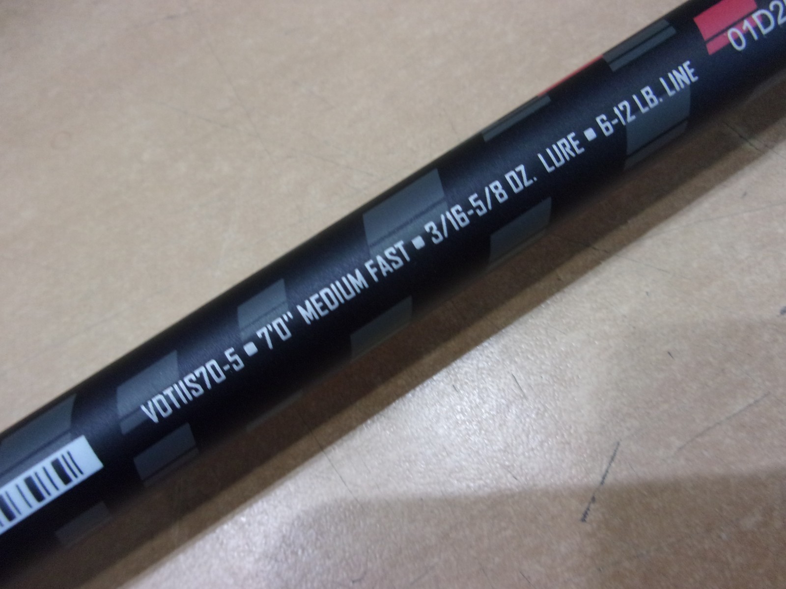 ABU GARCIA VENDETTA II 7 foot Medium SPINNING ROD