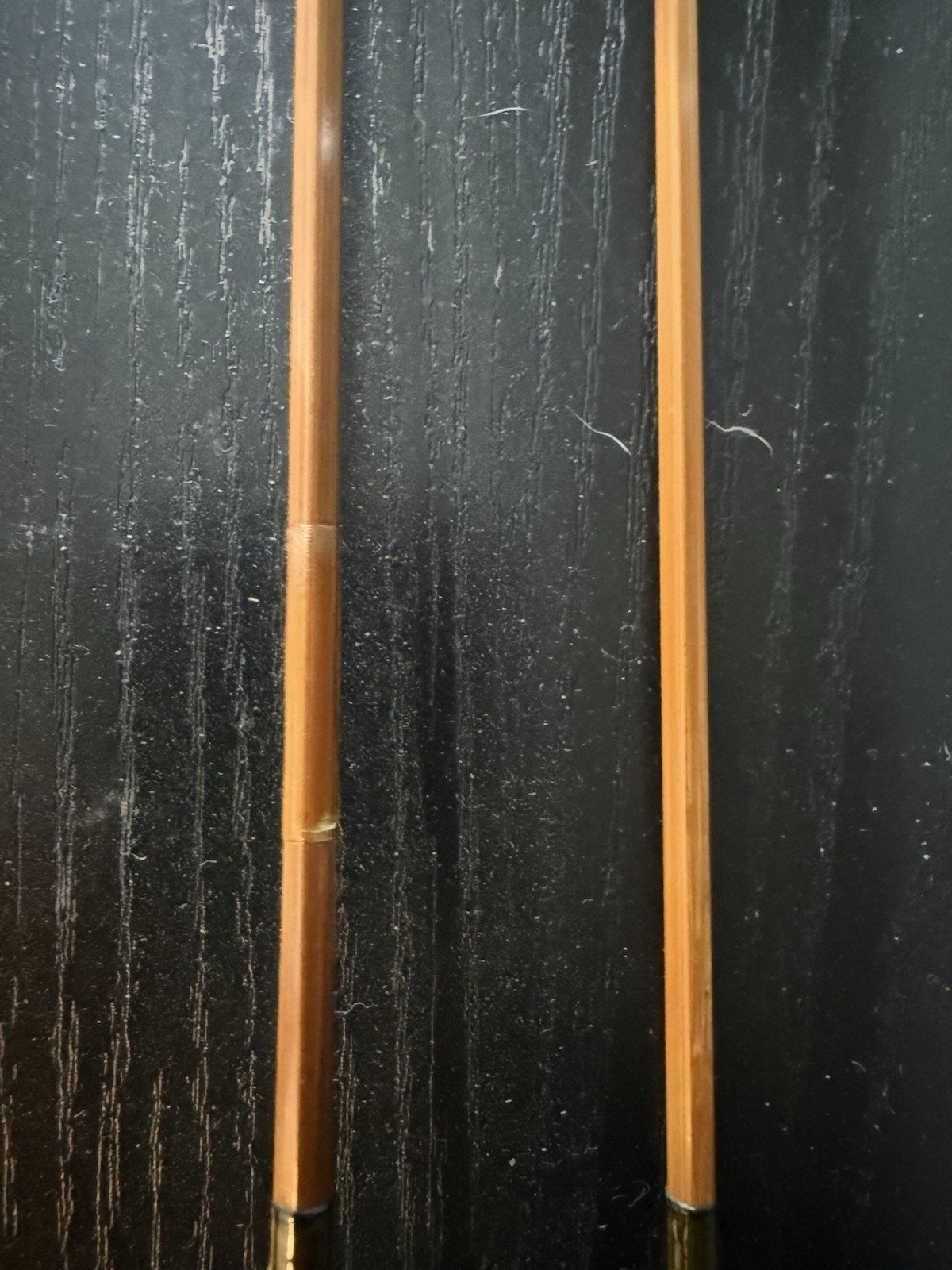 R. D. Taylor Maker 8’ 2/2 6wt D Series impregnated bamboo fly rod