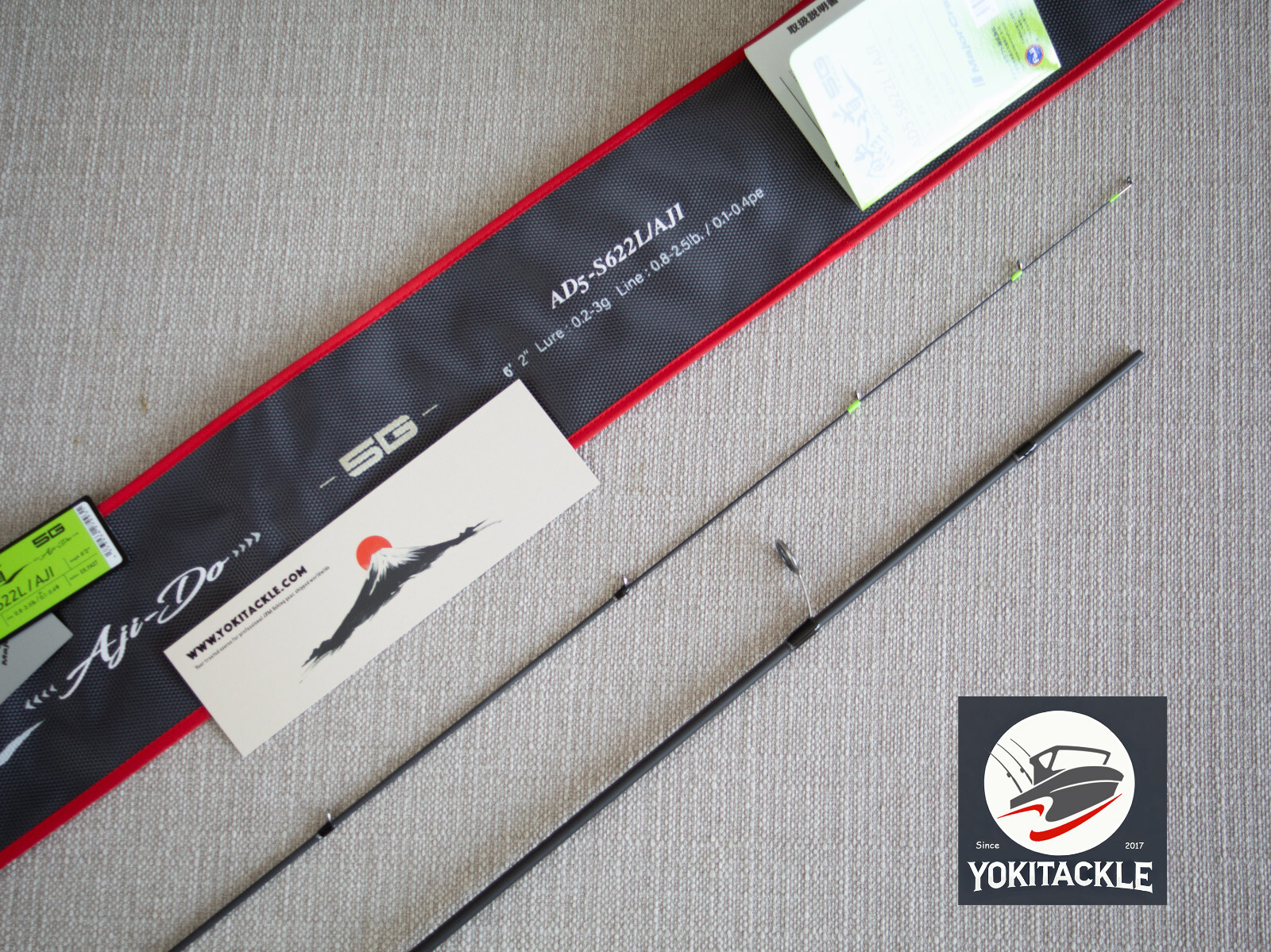 Major Craft Aji-Do 5G AD5-S622L/AJI Spinning Rod shipping from JAPAN