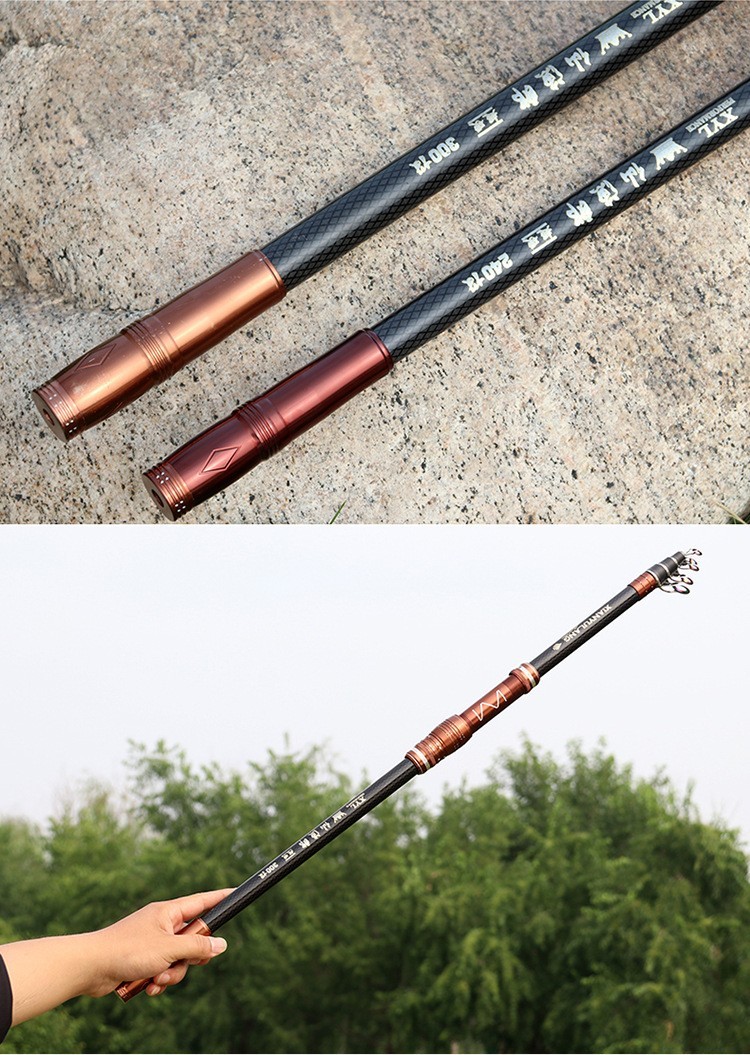 Telescopic Fishing Rods Carbon Fiber Rod Big Game Long Cast Fishing Rod Travel