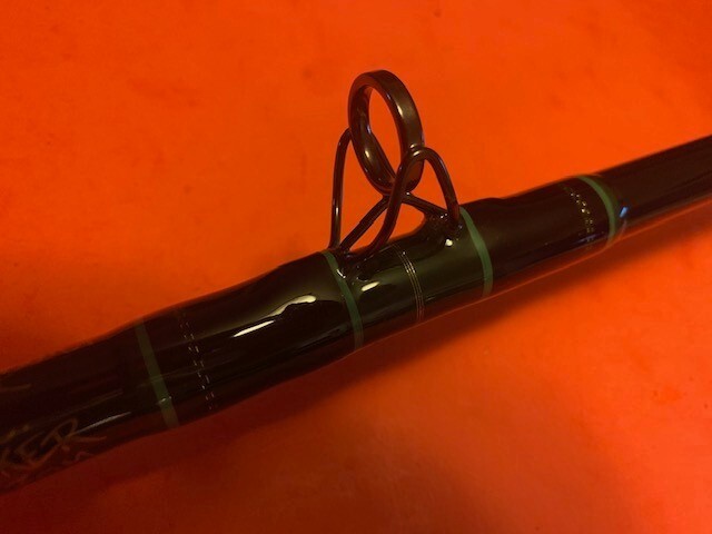 CUSTOM BUILT SEEKER CJB 7 FOOT 20 TO 50 POUND RATED CONVENTIONAL FISHING ROD