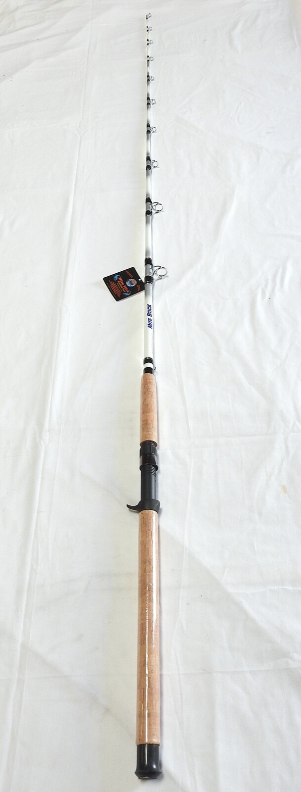 Pro Catfish Casting Rod 7’6″ 1pc Cork Handle Cork Handle Glow Tip