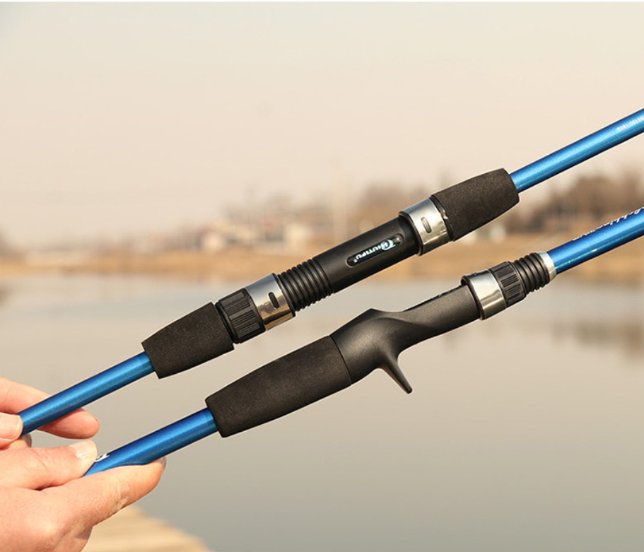 Mini Fishing Rod 4/5 Section 1.8m/2.1mTravel Carbon Casting Weight 5-20g Fast