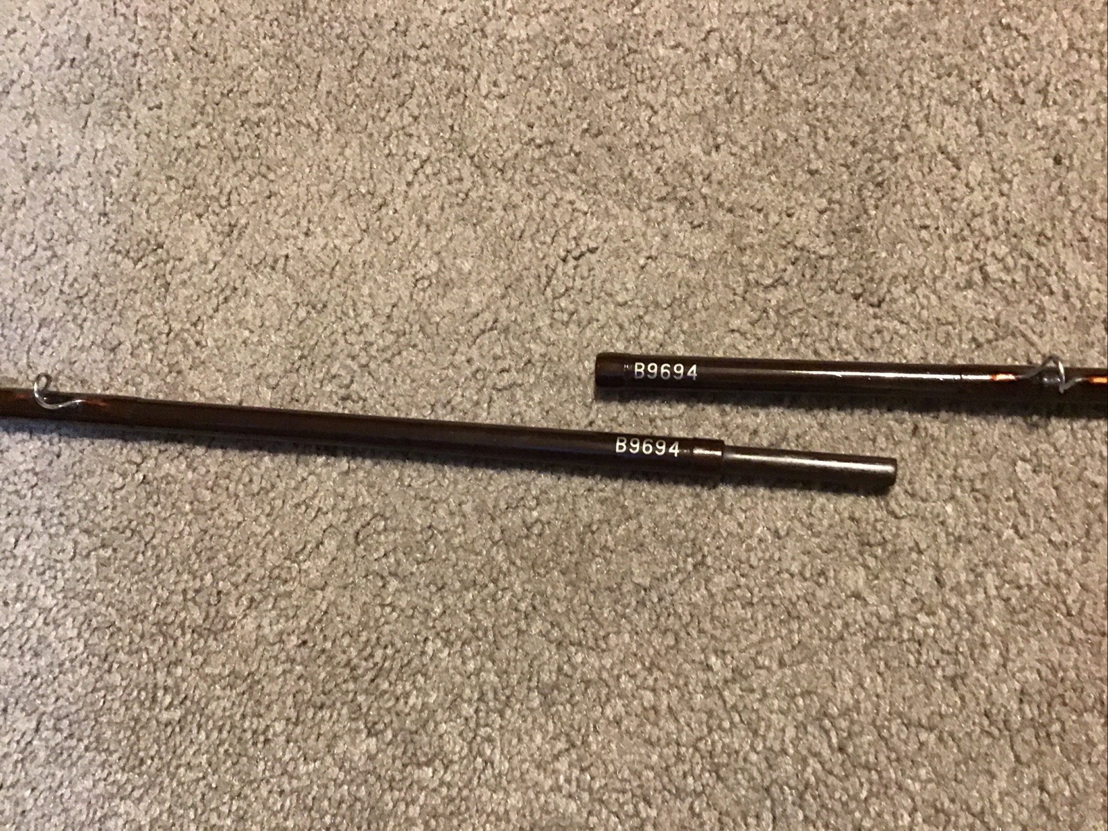 Scientific Anglers System 6 Fiberglass Fly Rod 8’1”6wt Tube & Sock NICE Lot A3