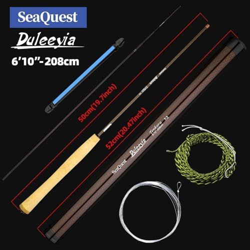 SeaQuest Duleeyia Tenkara Rod 6’10” 208cm 7:3 Ratio Used