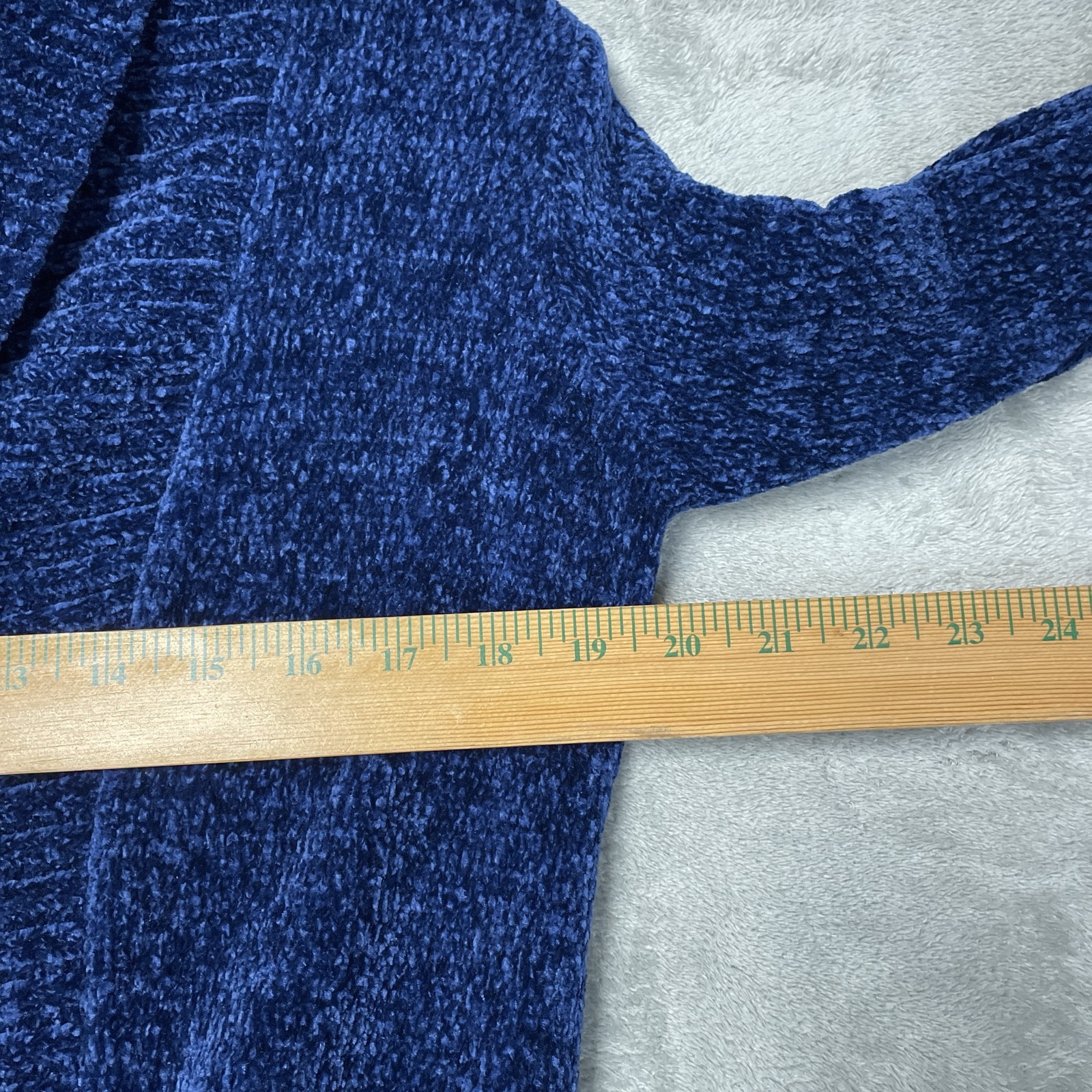 Orvis Women’s XS Cardigan Blue Polyester H1194