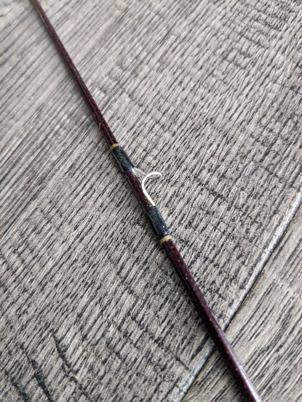 Vintage Daiwa APOLLO GOLD 1945 8’0″ 2PC Graphite Fly Fishing Rod Line #6/7