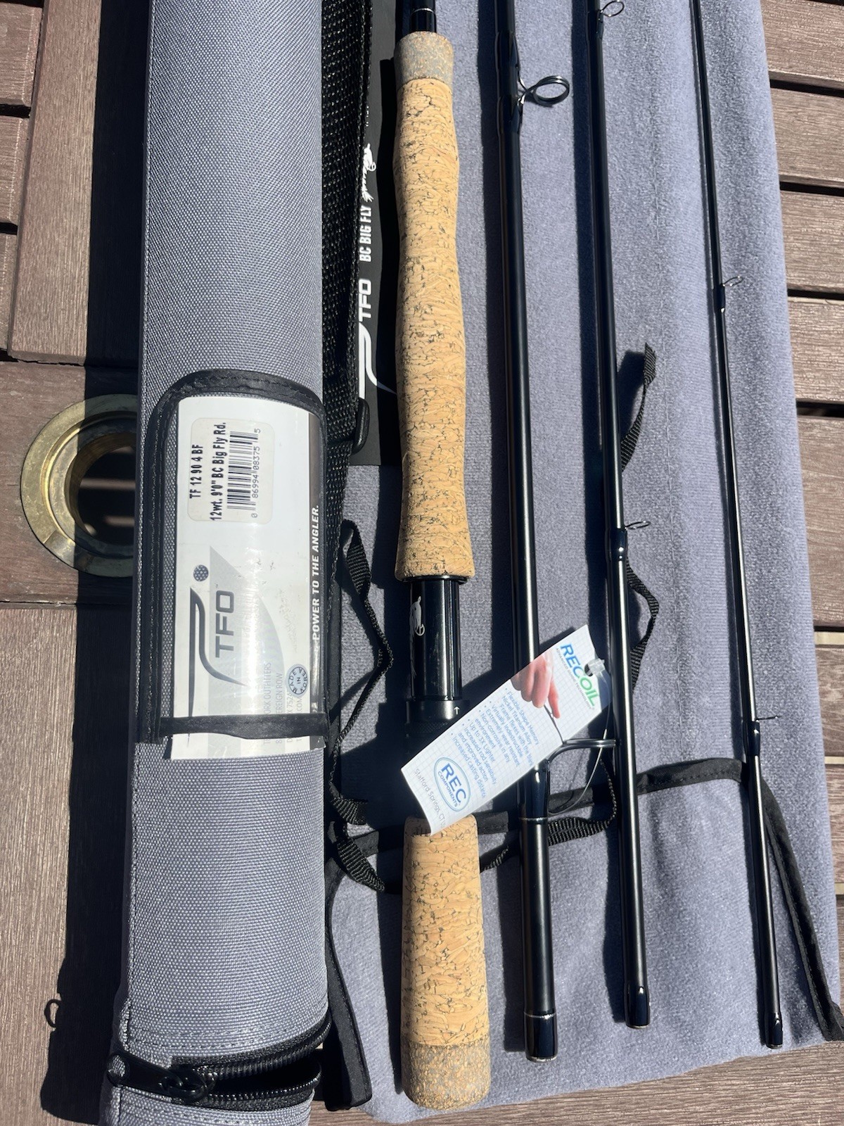 TFO BC Big Fly 9’ 12WT Fly Rod