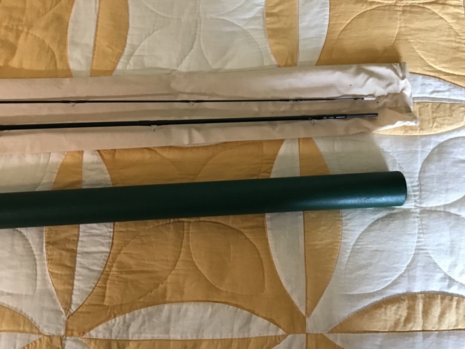 R.L. Winston WT 7 1/2’, 4wt (2) Piece 93108 Fly Rod Fishing with Bag and Tube
