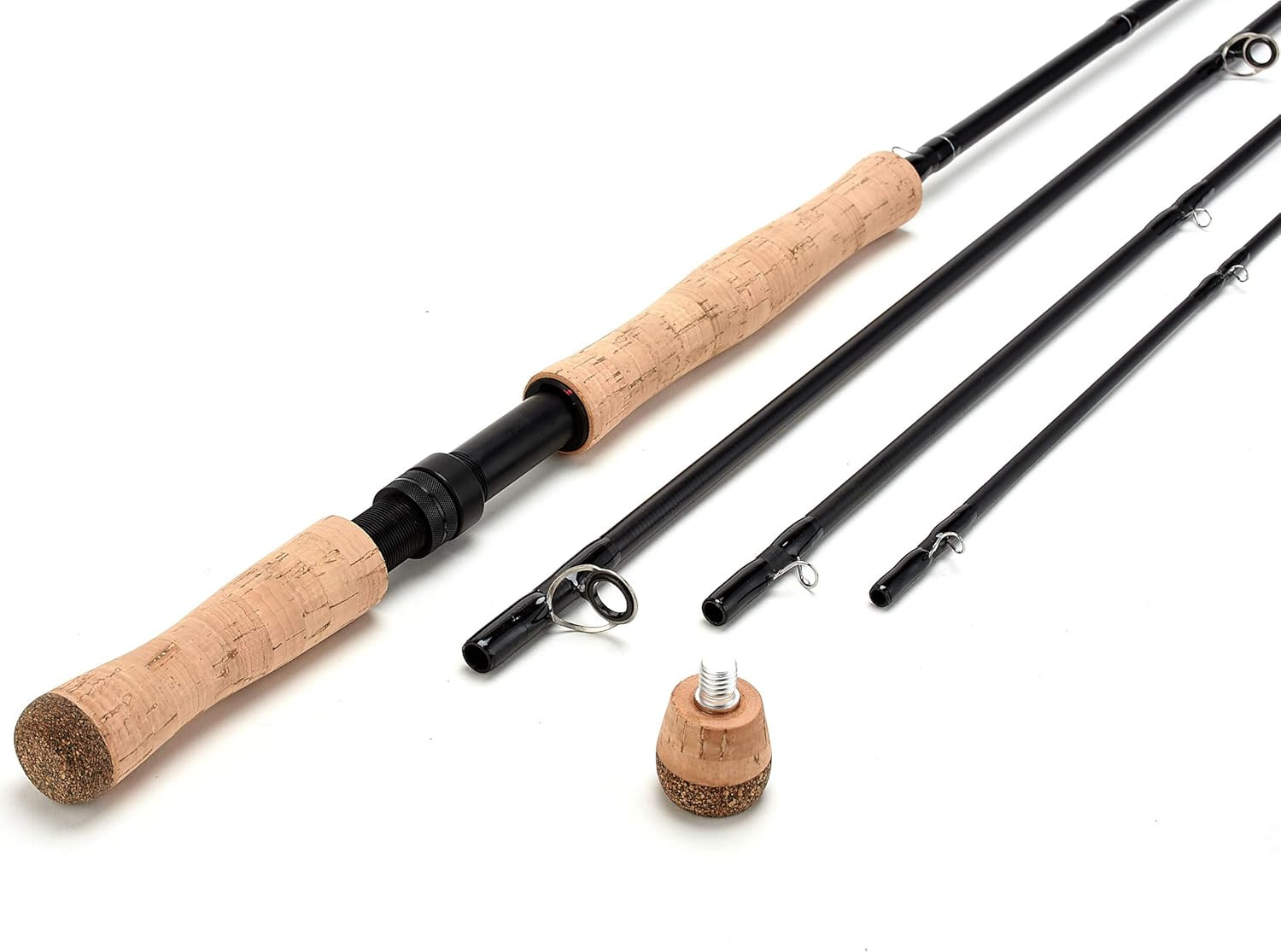 10 feet 9 inches Carbon Fiber Switch 7wt 8wt Fly Fishing Rod 4 Pieces Sections E
