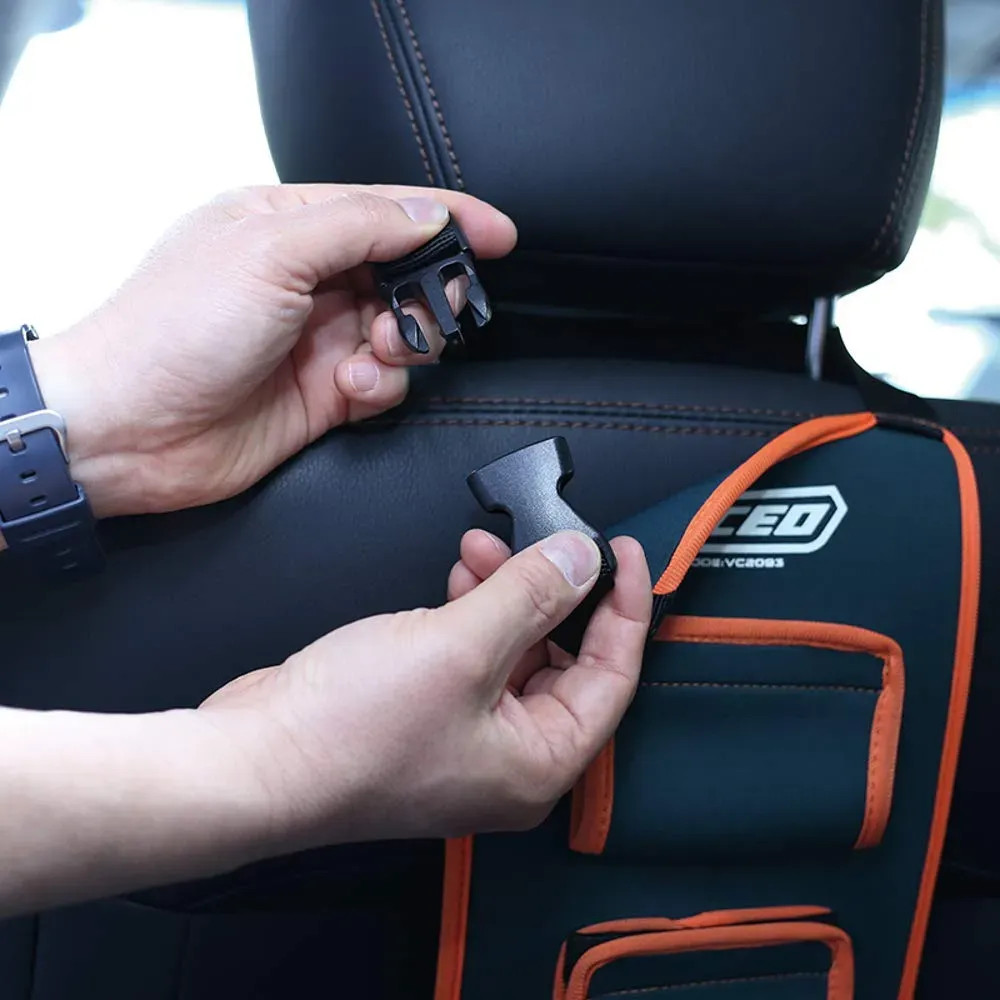 Japan NEW VICEO Headrest Rod Keeper for 3 Rods VC2093 Car Interior Organizer