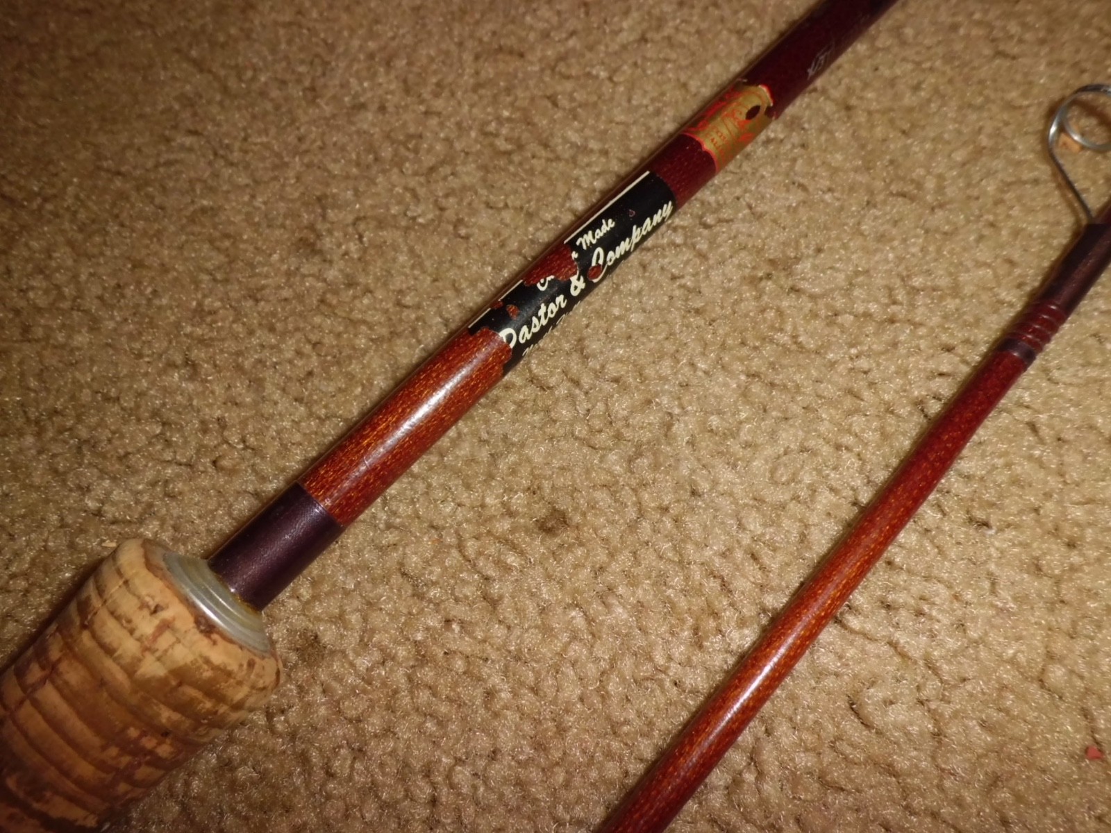Vintage Pastor & Co. SILA-FLEX SP-70-M Spinning 7′ Rod made in USA
