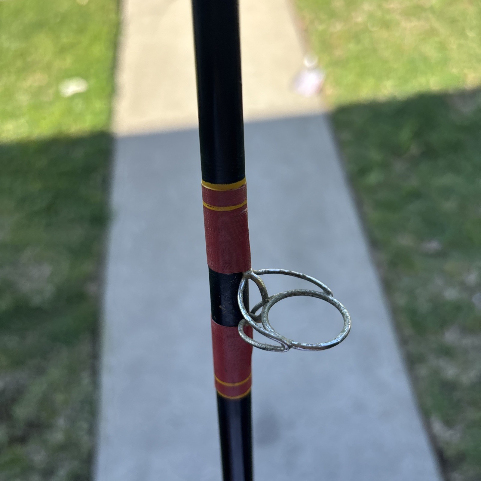 VTG LANGLEY SIGNATURE Sign Of Quality Glass 1-Piece Spinning Fish Rod 865 6’6”