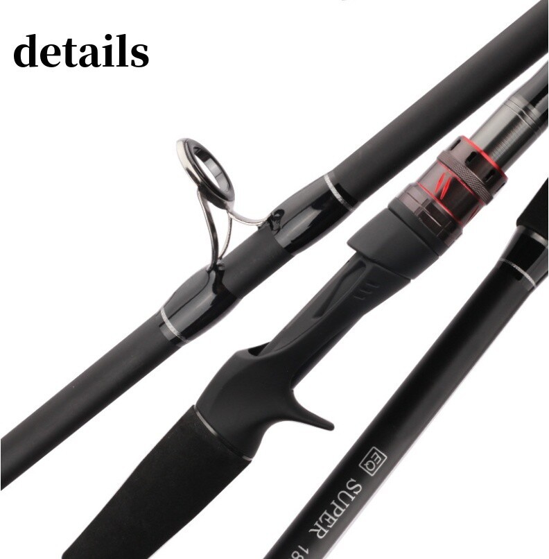 Fishing Rods Casting Spinning Rod Ultra-Light Carbon Fiber Trout 4 Section Poles