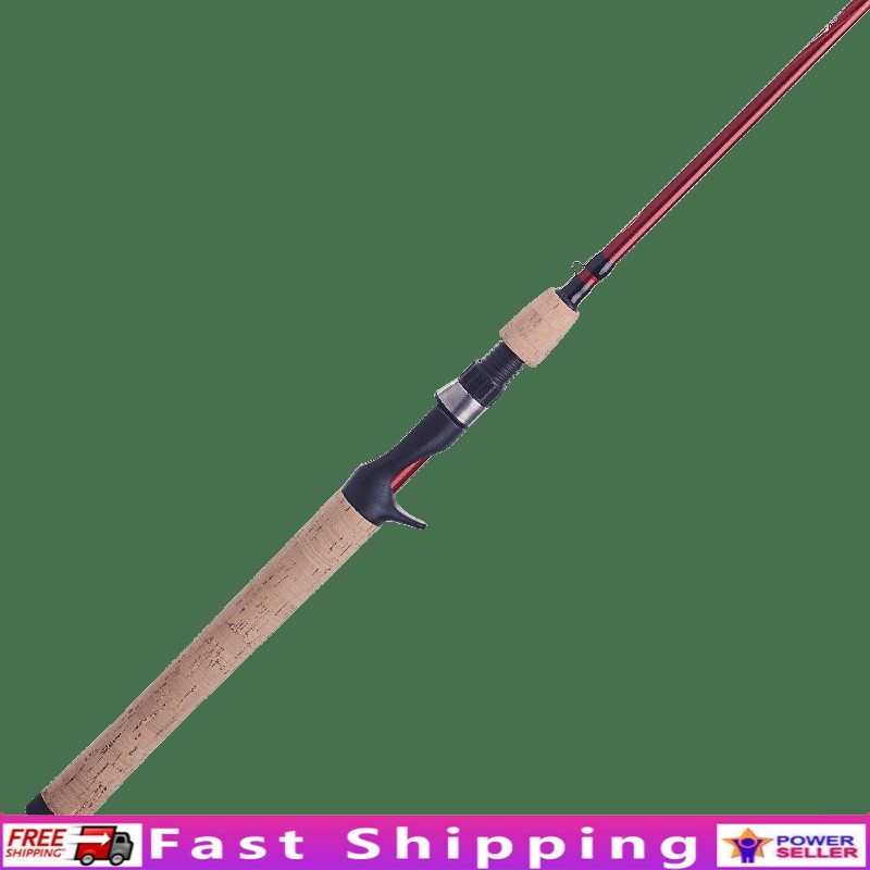 Cherrywood HD 7ft Medium Heavy Fast Action Fishing Rod Cork Handle Sensitive New
