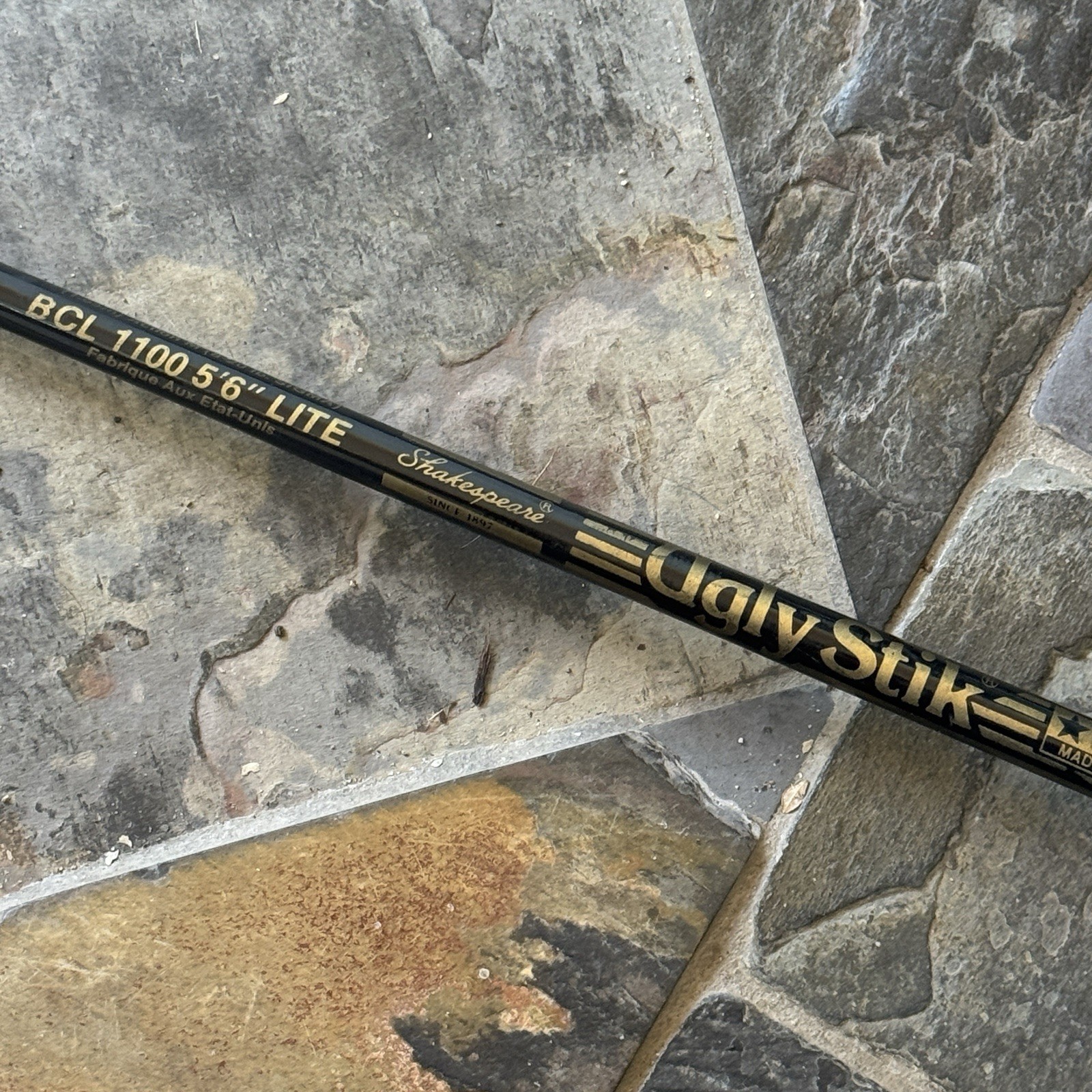 3 Vintage Fishing Poles SHAKESPEARE UGLY STIK Conlon Garcia Shakespeare 1320