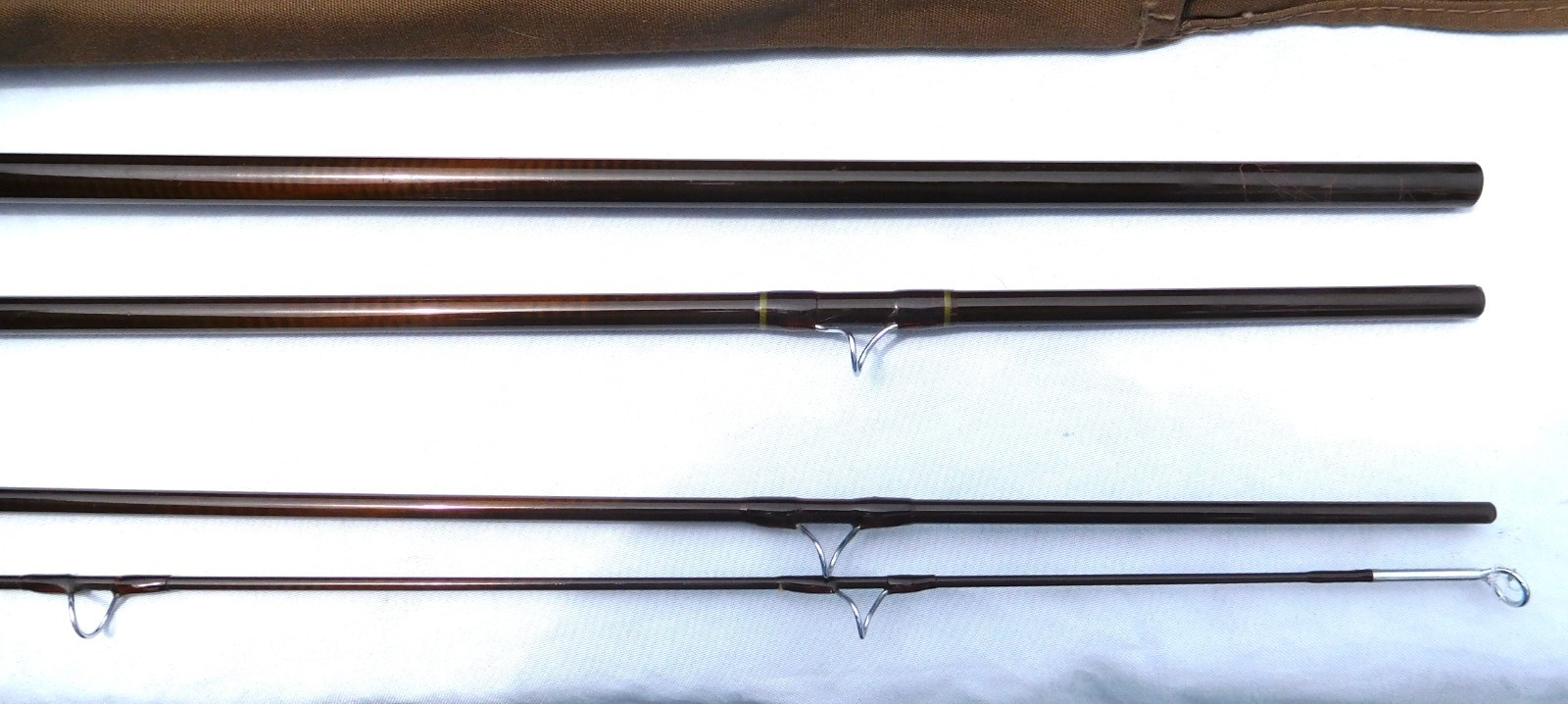 L.L. Bean DOUBLE L “Trout Plus” Travel Fly Rod 4 pc. 8’- 6”. #7 Line ~ EXCELLENT