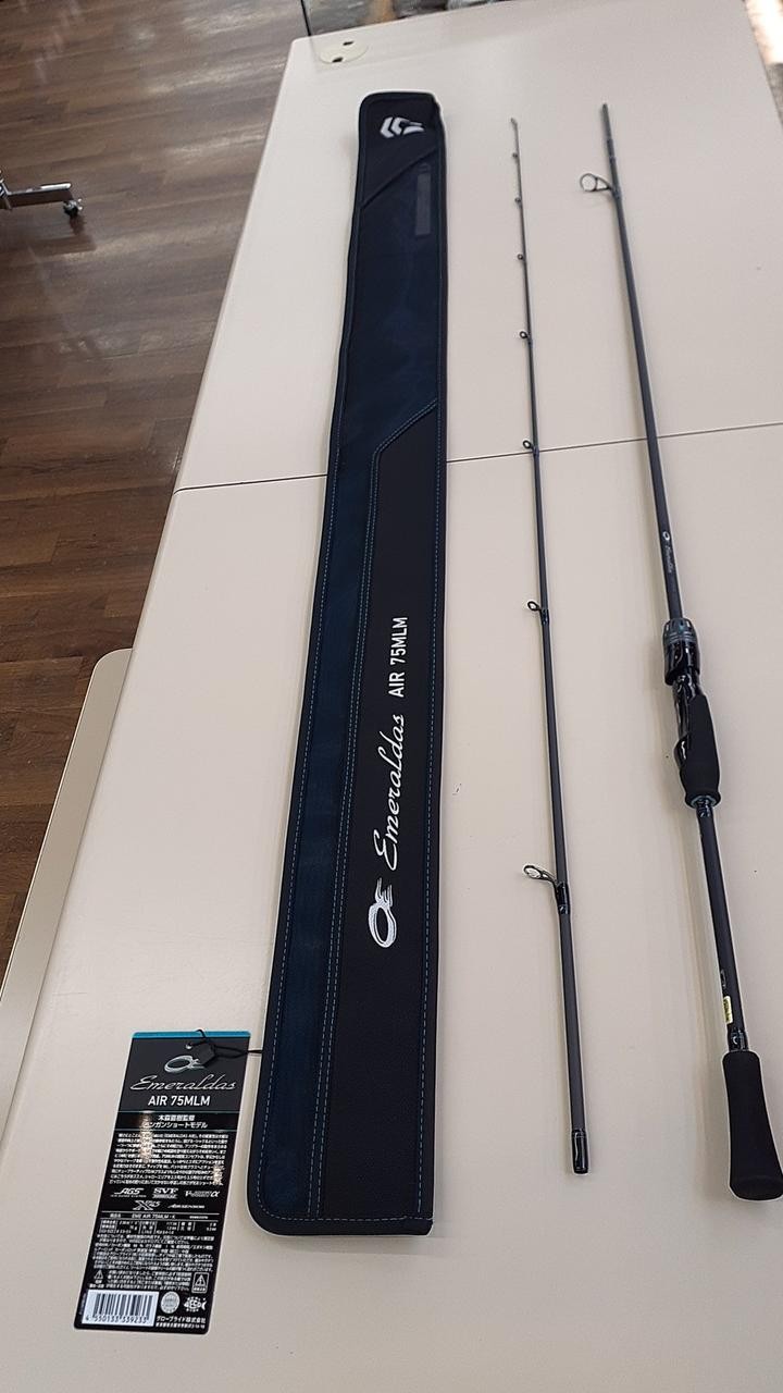 Daiwa Emeraldas Air Eging Rod 2.26ft (75g) Spinning Fishing Equipment