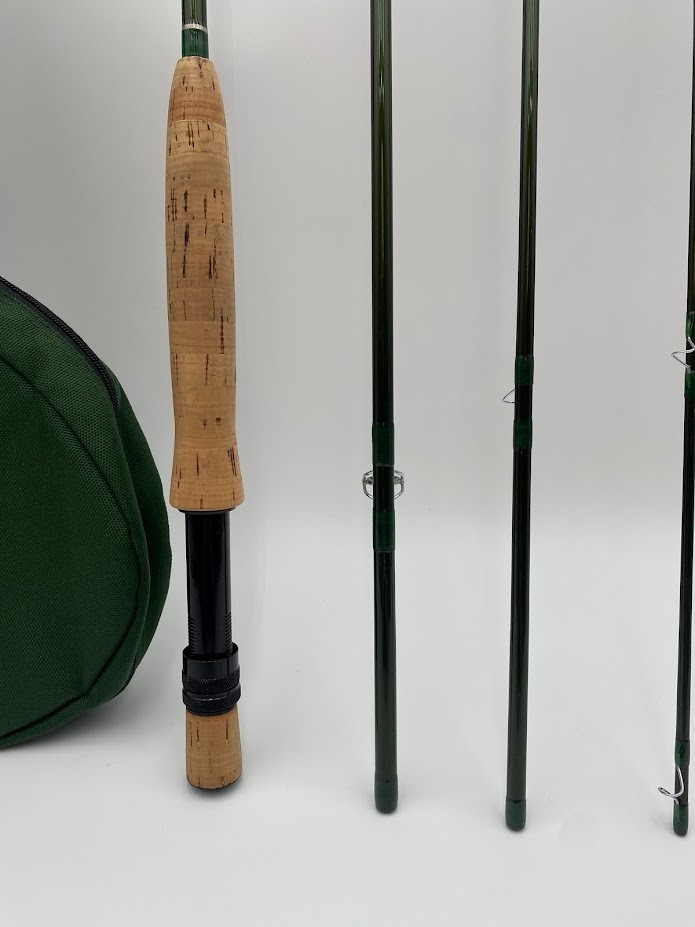 Custom fly rod with Clear Creek carrying case