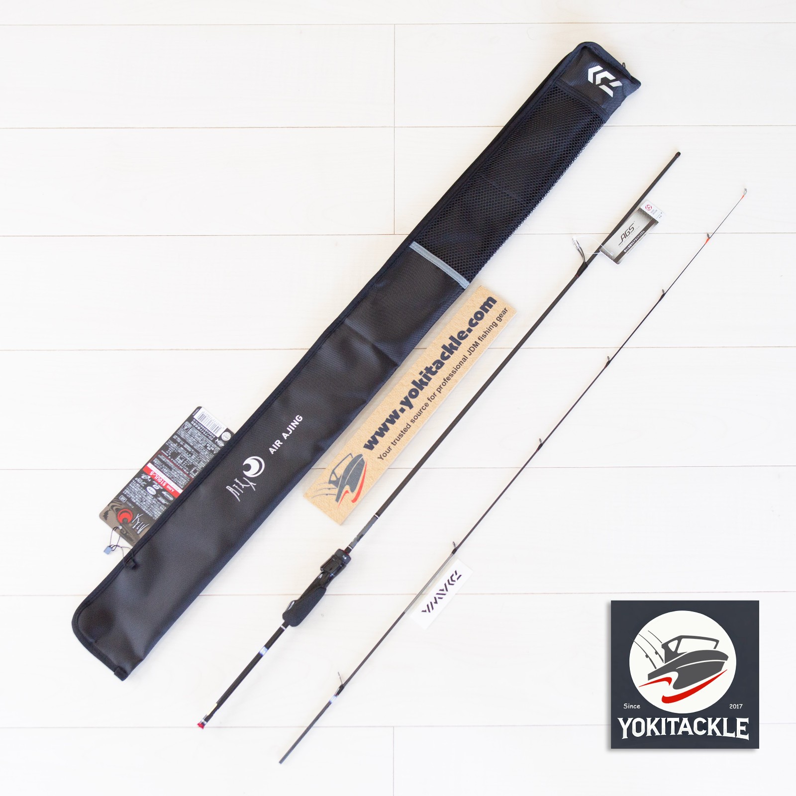 Daiwa GEKKABIJIN AIR AJING 510UL-S – W Spinning Rod Shipping From JAPAN