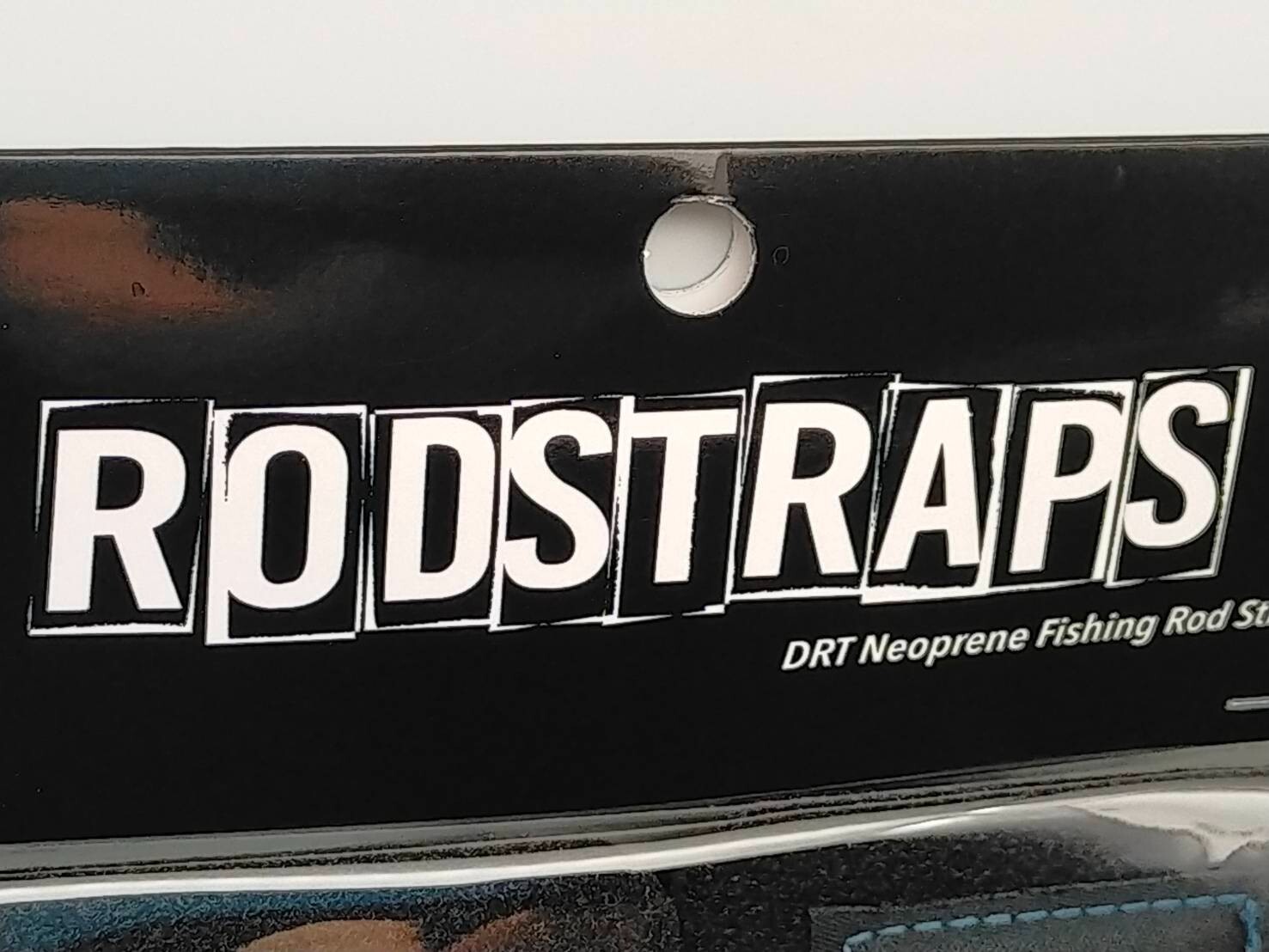 DRT Rod Straps Fishing Pole Belt Neoprene Strap Black Japan