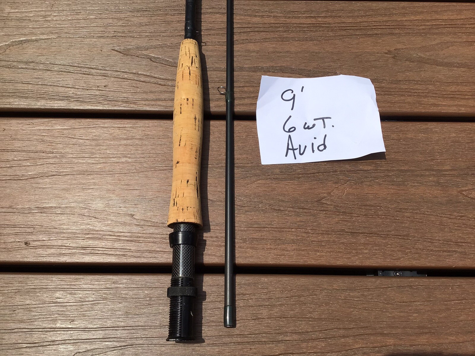 Avid 6 WT. fly rod 9’ 2 Pcs