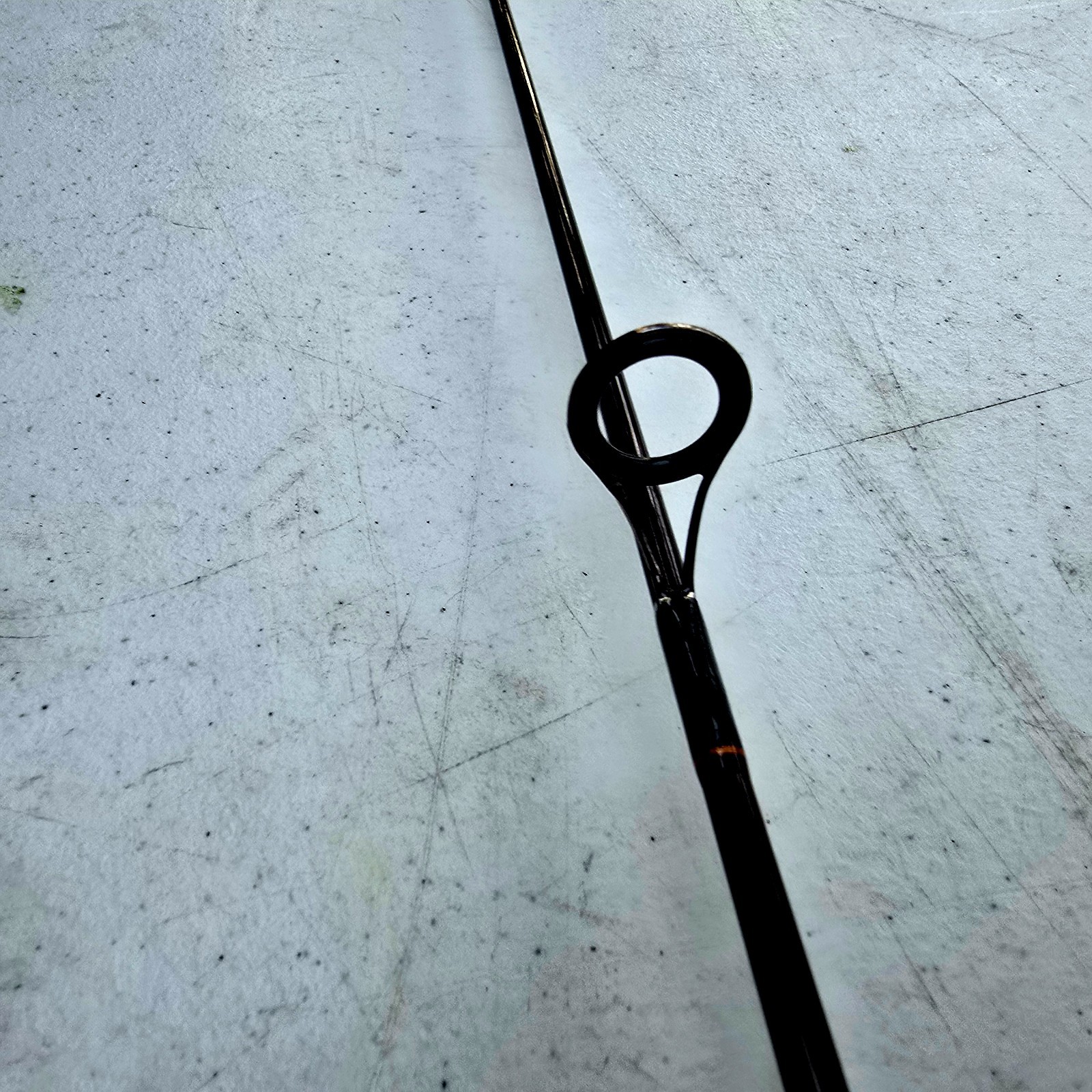 7’6″ Custom Thunder Bay Rod.Extra Fast Action Spinning Rod.Glass Rod.Det In Decr