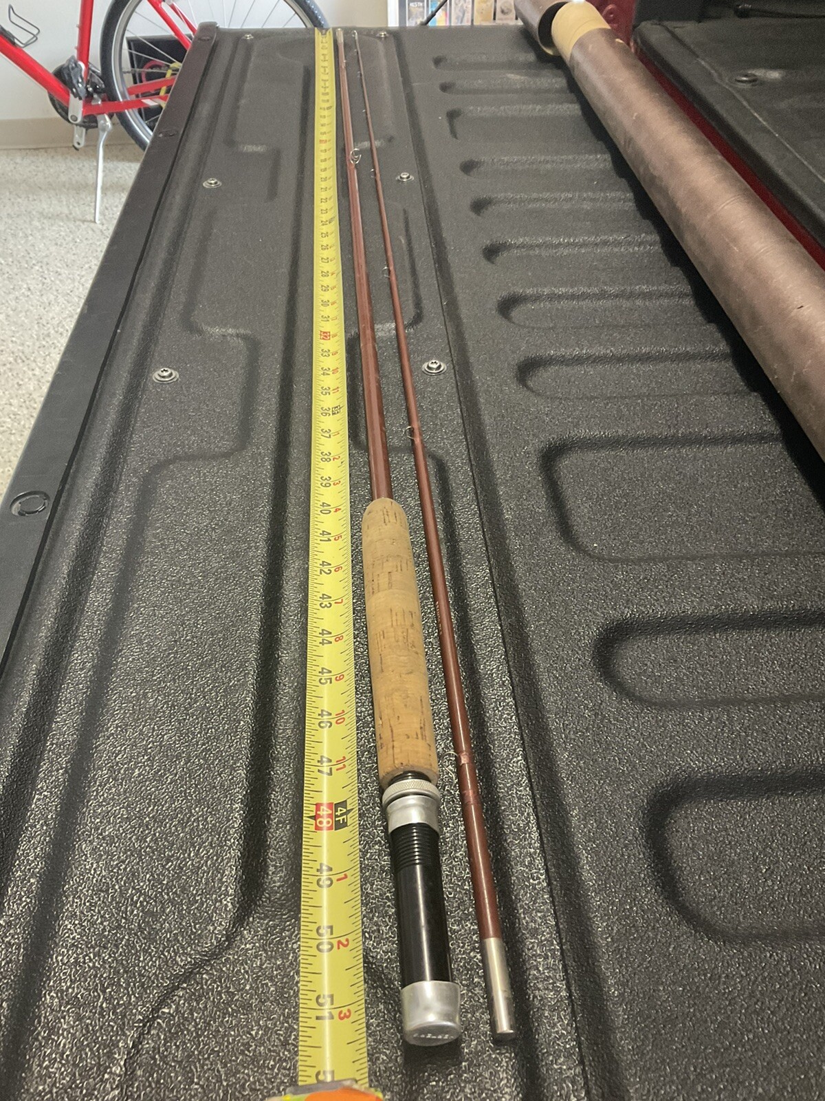 Herter’s Fly Rod. Intake Fishing Pole Mint With Original And Tube cork 2 Piece