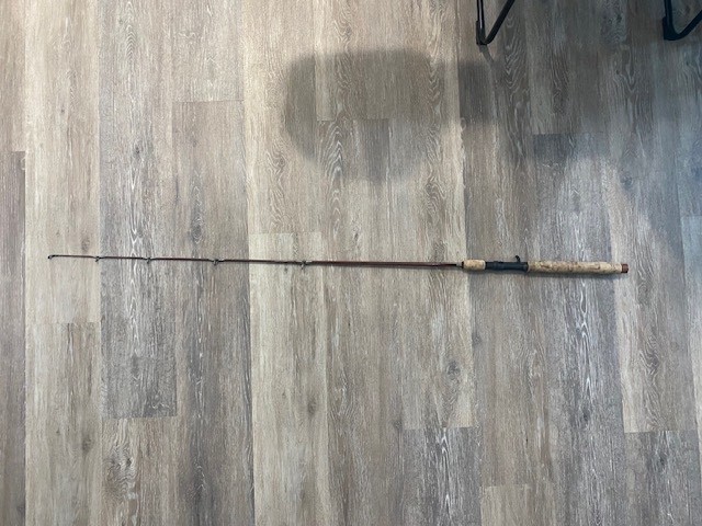 Vintage Custom Fen G Lite 1 Pc Fiberglass Casting Rod 4′ 6″