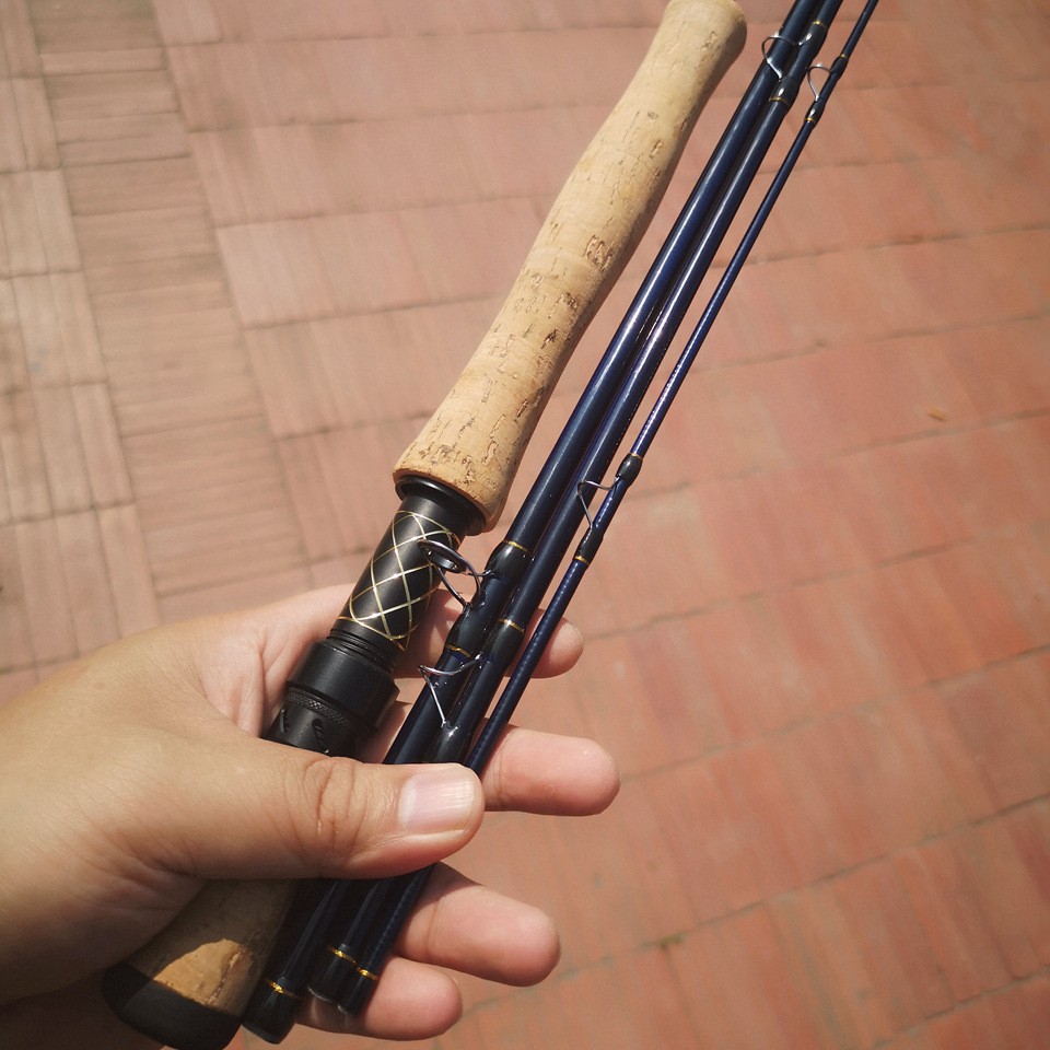 Fishing Rod 7ft Carbon Fiber Spinning Ultra-Light High Sensitivity Fast Action