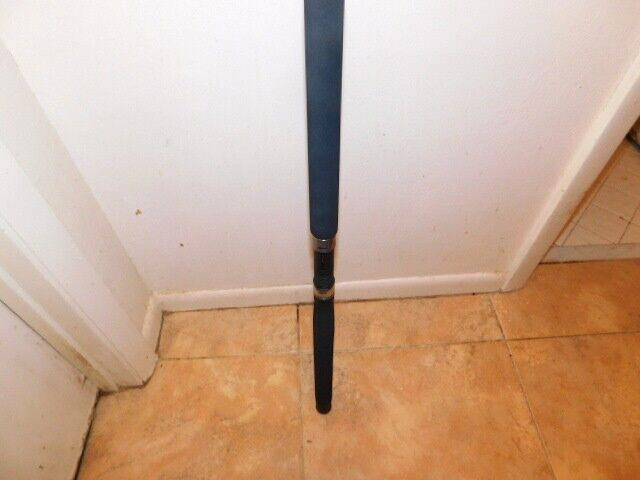 CUSTOM SPINNING ROD PURPLE LAVENDER PEARL MARBLE 10-25 LB 7′ NEW