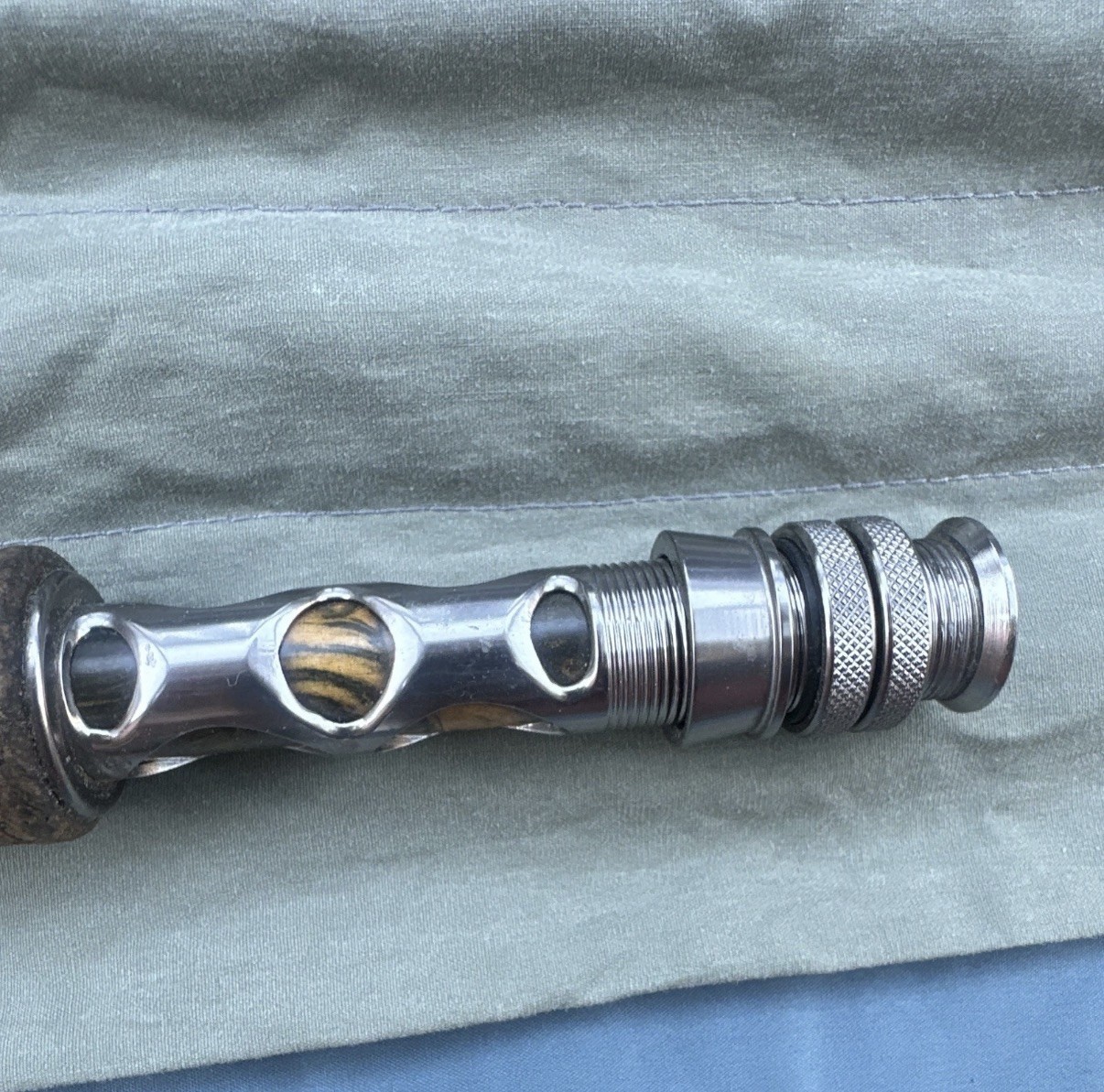 Custom R. L. Winston Boron IIIx 8’6” 4wt — Nickel Hardware — Hand Wrapped — Rare