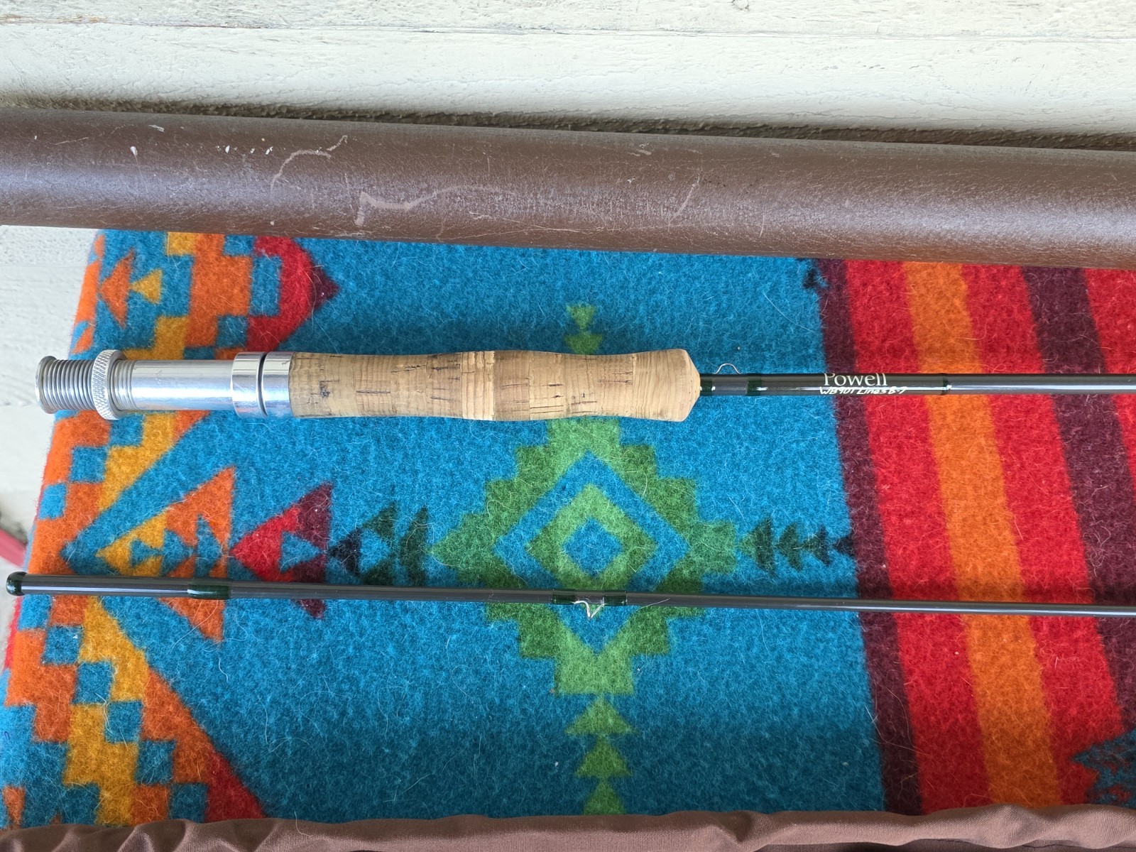 Powell WB90T 9′ 6/7 WT 2pc Fly Fishing Rod with tube