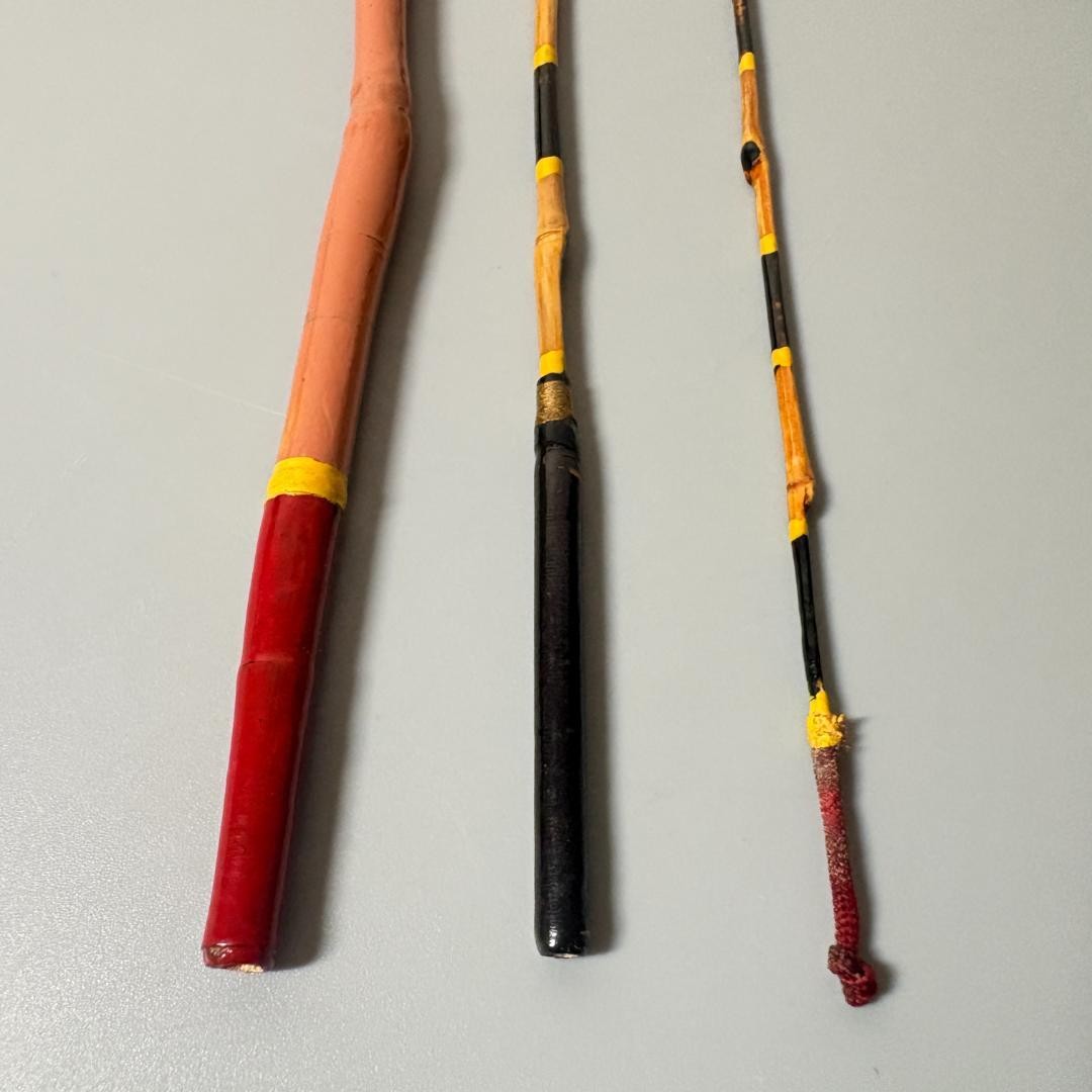 Bamboo Tanago Rod Set, 3 pcs, 50cm, Japanese Wada, Accessory Rod – Used