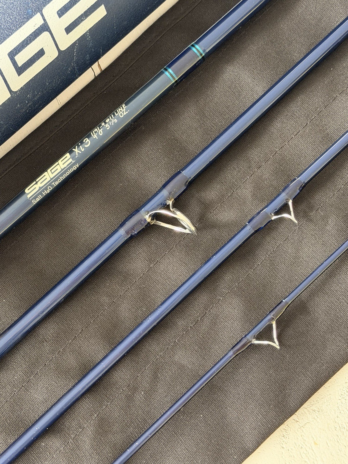 **BEAUTIFUL** 🔥 SAGE SALT Xi 3. 11wt. 9’ft~4pc Flyrod!!🔥~LEGENDARY~🔥