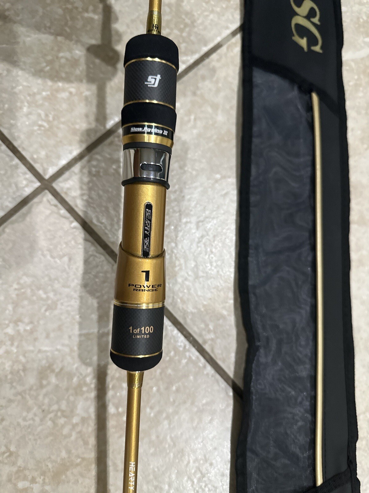 TOKAYO HEARTY RISE SLOW JIGGING ROD III SG. POWER 1. 340gr.Conventional. LIMITED