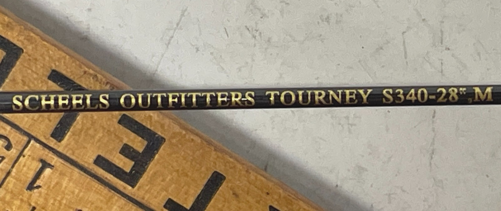 Scheels Outfitters “Tourney” S340 28″ M Ultra-lite Graphite Ice Fishing Rod