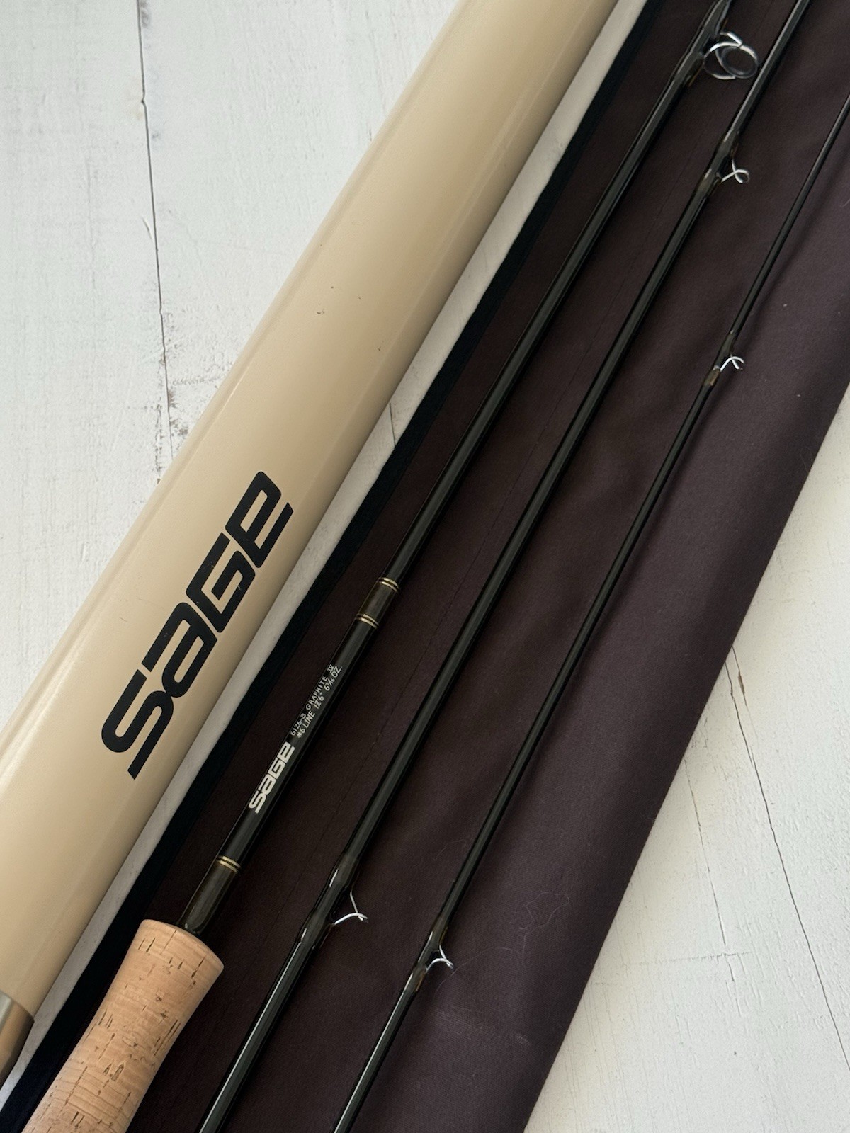 **BEAUTIFUL**🔥SAGE GRAPHITE IV SWITCH/SPEY 6wt 12’6”ft SWITCH/SPEY Rod!!!!🔥