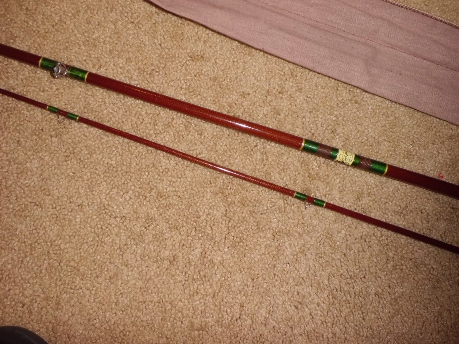 Vintage SILAFLEX Perfexion Model 216-MED Fly 8’6″ Rod- USA- LINE GBG